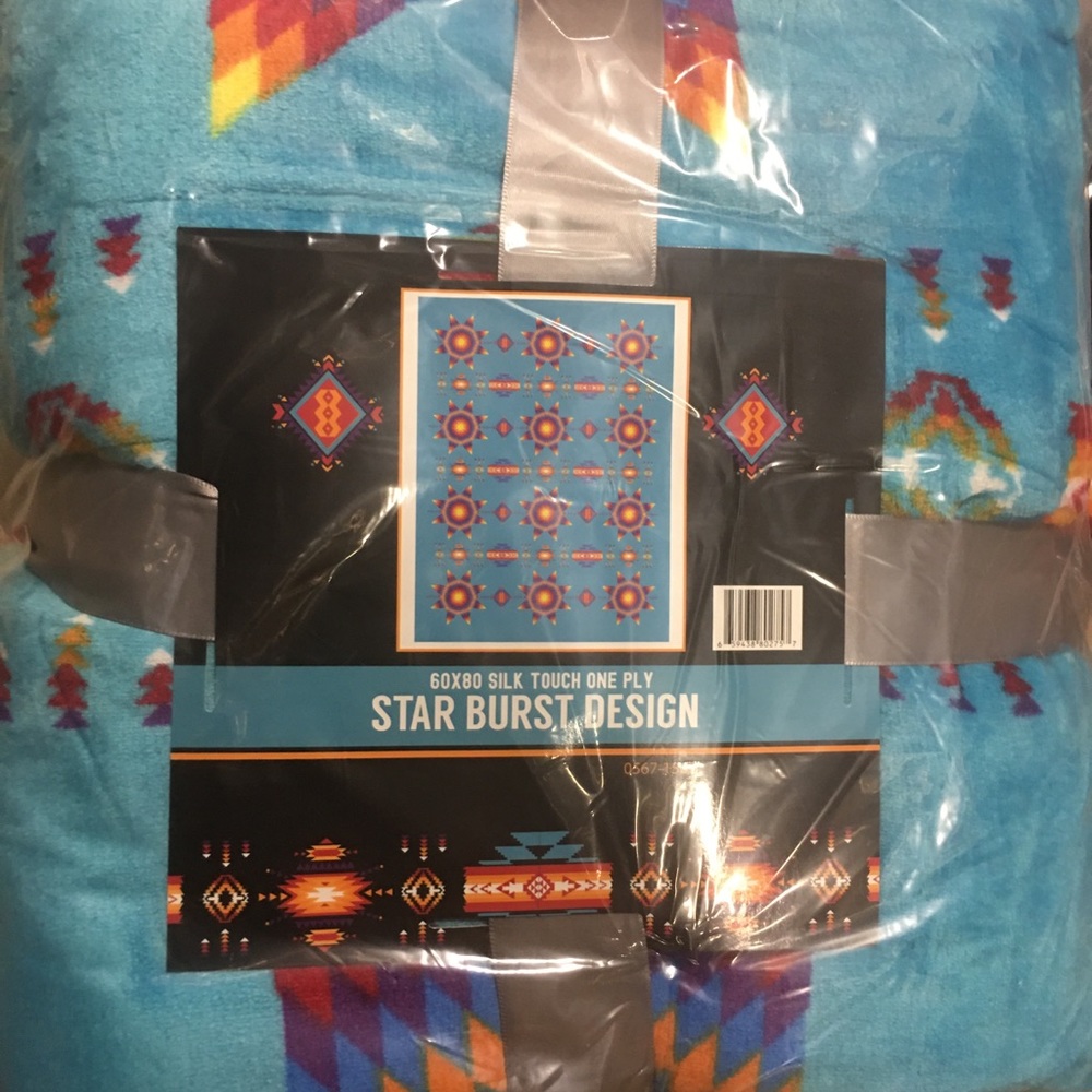 Star Burst Blanket 60” x 80”